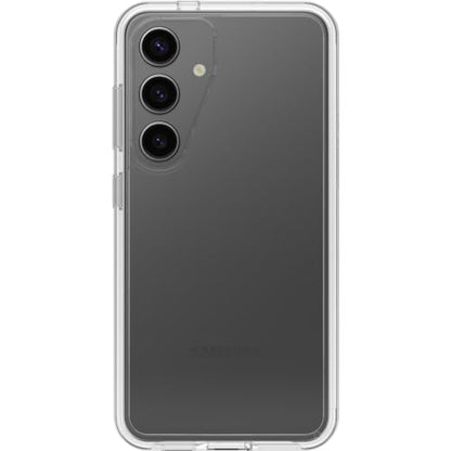 OtterBox Samsung Galaxy S24 Symmetry Series Clear Case - Clear, Ultra-Sleek, Wireless Charging Compatible, Raised Edges Protect Camera & Screen - color: Clear, style: Samsung Galaxy S24