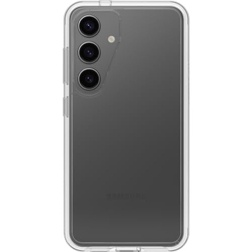 OtterBox Samsung Galaxy S24 Symmetry Series Clear Case - Clear, Ultra-Sleek, Wireless Charging Compatible, Raised Edges Protect Camera & Screen - color: Clear, style: Samsung Galaxy S24
