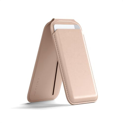 Satechi MagSafe Wallet Stand, Card Holder, NFC Pass-Through - color: Desert Rose