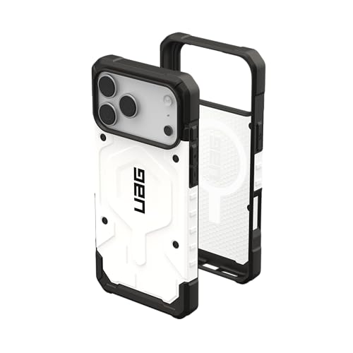 URBAN ARMOR GEAR UAG Designed for iPhone 17 Pro Max Case Pathfinder - Compatible with MagSafe Military Grade Protective Cover, White - color: Pathfinder - White
