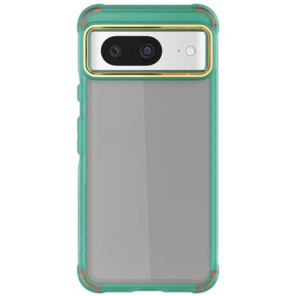Ghostek Covert Google Pixel 8 Clear Case - Compatible with Wireless Charging, Transparent Silicone, Shockproof Phone Cover (6.2 Inch, Teal) - color: Teal [Limited Edition], size: Pixel 8