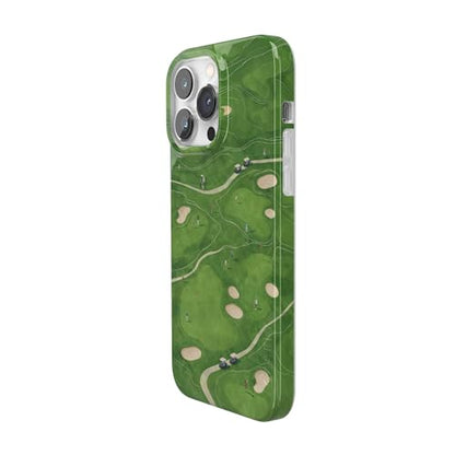 Casely iPhone 14 Pro Case | Clubhouse | The Back Nine | Compatible with MagSafe | Classic Ultra Thin Design - color: Clubhouse | The Back Nine, size: Iphone 14 Pro