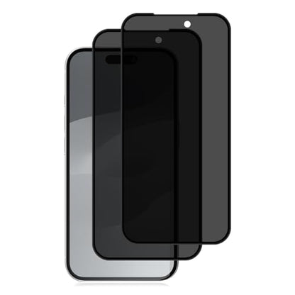 For iPhone 17 Pro Privacy Screen Protector (2 Pack) - size: iPhone 17 Pro