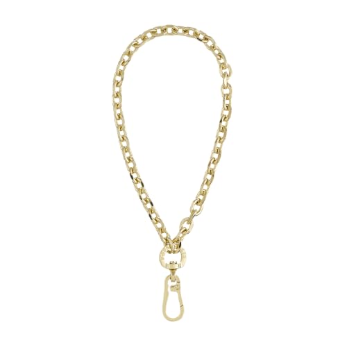PopSockets Wristlet Phone Strap, Wrist Strap- Gold Links(1PK) - color: Gold Link