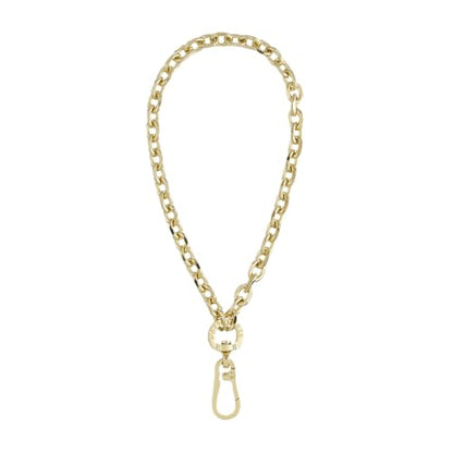 PopSockets Wristlet Phone Strap, Wrist Strap- Gold Links(1PK) - color: Gold Link
