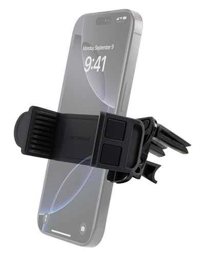 Scosche HVM2 Vent Phone Mount for Car, 360° Adjustable Cellphone Stand, Hands-Free Cell Phone Holder for Car Air Vent Compatible with iPhone 16/15/14/13/12 Series & Mobile Phones up to 3.5 inches - style: Vent