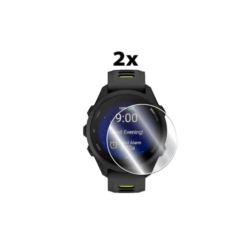 IPG for Garmin Forerunner 70, 170, 170 Music Hydrogel Screen Protector (2 Units) Invisible HD Clear Film Anti Scratch Guard-Smooth/Self-Healing/Bubble for Forerunner70-170 - size: Forerunner 70-170-Music