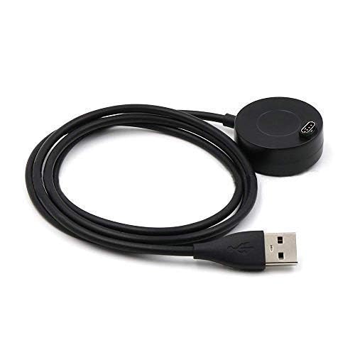 Charger for Garmin Fenix 5/5S/5X, Fenix 6/6S/6X, Fenix 7/7S/7X, Fenix 8/8 Pro, Fenix 9/9 Pro Charging Stand, Charging Dock Station Cradle Holder with 1m USB Cable for Vivoactive 3/4/5/6 Smartwatch - color: 2Black