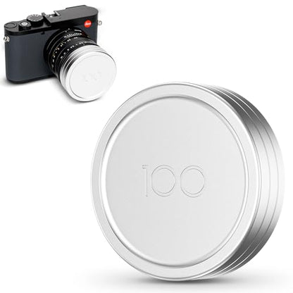Q3 43 Metal Lens Cap Protector for Leica Q3 43 Q Q-P Camera Accessories - color: Silver