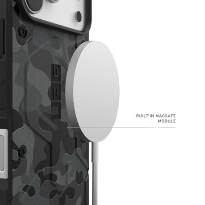 URBAN ARMOR GEAR UAG Designed for iPhone 17 Pro Max Case Pathfinder SE - Compatible with MagSafe Military Grade Protective Cover, Midnight Camo - color: Pathfinder SE - Midnight Camo