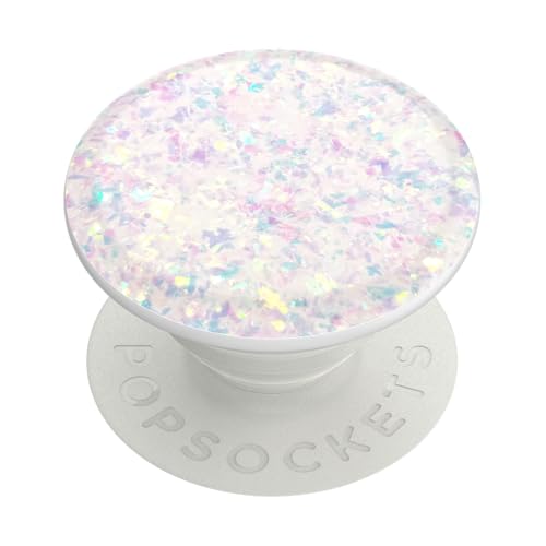 PopSockets Adhesive Phone Grip, Holder- Confetti White - color: Confetti White, style: Adhesive