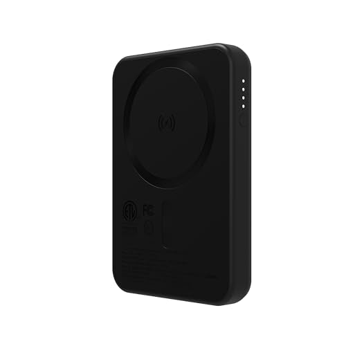 Mophie Snap+ Juice Pack Mini - Magnetic 5000mAh Portable Charger, MagSafe Compatible, USB-C, Multi-Orientation Charging, USB-C Cable Included - style: Juice Pack Mini (2023)
