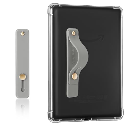 CoBak Hand Strap Holder for Kindle/Tablet - Lightweight TPU - color: Grayness