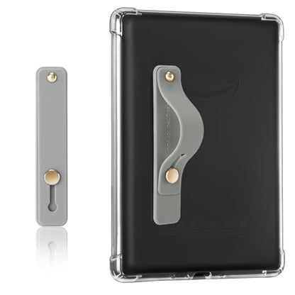 CoBak Hand Strap Holder for Kindle/Tablet - Lightweight TPU - color: Grayness