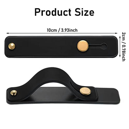 Cobee Phone Loop Finger Holder, 5pcs Cellphone Straps Universal Kickstand - color: Black, Blue, Pink, Green, Grey