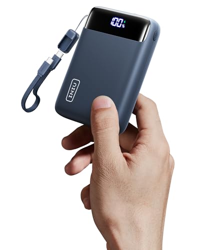 INIU Portable Charger, Smallest 20000mAh 22.5W Fast Charging Power Bank - color: Blue