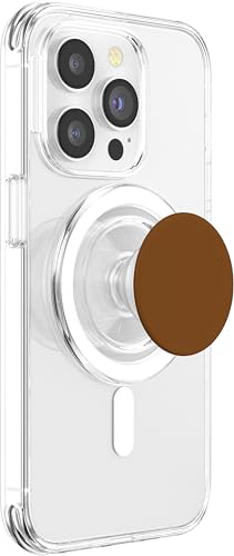 PopSockets Phone Grip & Stand - Brown PopSockets PopGrip for MagSafe - style: Magnetic PopGrip