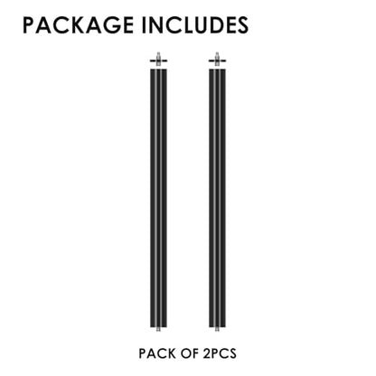 TARION Modular Base Extension Rod 43.3"/110cm Pole Set (2X 21.6 Sections) - size: Base Rod 43.3" / 110cm