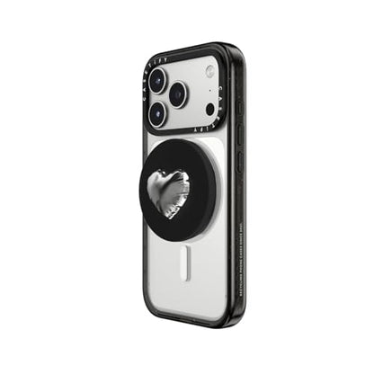 CASETiFY Snappy Grip Stand Compatible with Magsafe - Metallic Heart - color: Metallic Heart