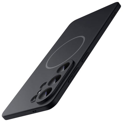 JETech Magnetic Slim Case for Samsung Galaxy S26 Ultra, Black | Compatible with MagSafe, Anti-Slip Grip, Full Camera Lens Protection, Ultra-Thin Lightweight, Matte Finish Phone Cover - color: Black, size: Galaxy S26 Ultra