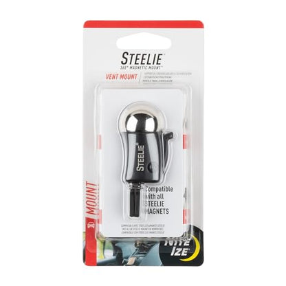 Nite Ize Steelie Vent Mount - Additional Car Vent Mount for Cell Phones - Compatible Phone Accessories for Steelie Magnetic Phone Mounting System
