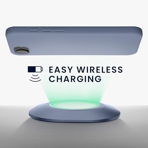kwmobile Case Compatible with Apple iPhone 17e / iPhone 16e Case - Soft Slim Protective TPU Silicone Cover - Matte Lavender Grey - color: matte lavender grey