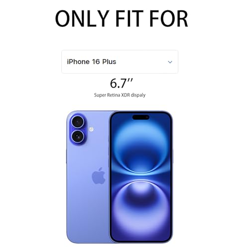 1PC Clear Soft TPU Silicone Case for iPhone 16 Plus | Clear Flexible Back Cover Made of Soft TPU/Silicone Rubber with Precise Rear Camera Cutouts - color: For iPhone 16 Plus