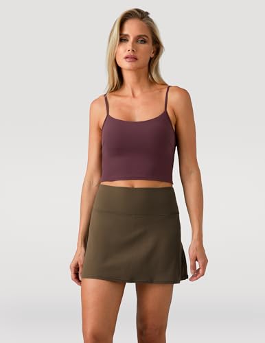 Colorfulkoala Dreamlux Tennis Skirts - color: Cocoa, size: Small
