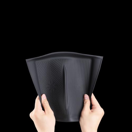 Washable Silicone Wireless Charger Mat Pad for Tesla Model 3 / Y - color: B