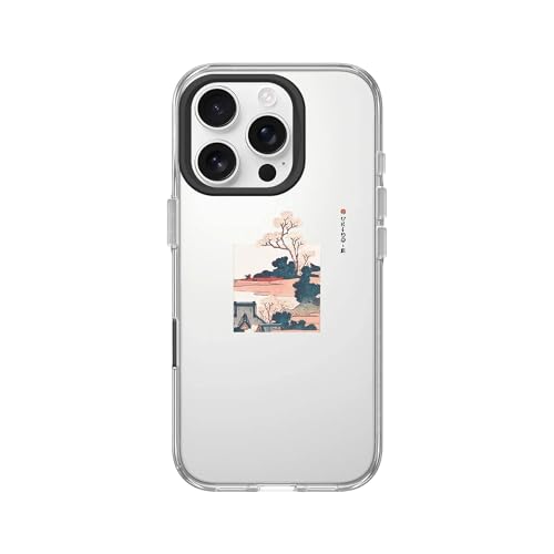 RhinoShield Clear Phone Case for iPhone 16 Pro | Anti-Yellowing, Transparent, High Clarity, Shockproof, Military Grade Drop Protection - color: Arcadia, size: iPhone 16 Pro - Camera Button