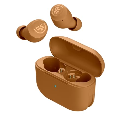 JLab, Go Air Pop+ Tones, True Wireless Earbuds, Bluetooth Earbuds with Microphone, Dual Connect, EQ3 Sound, 7572 W - color: D-7572 W, style: Nude