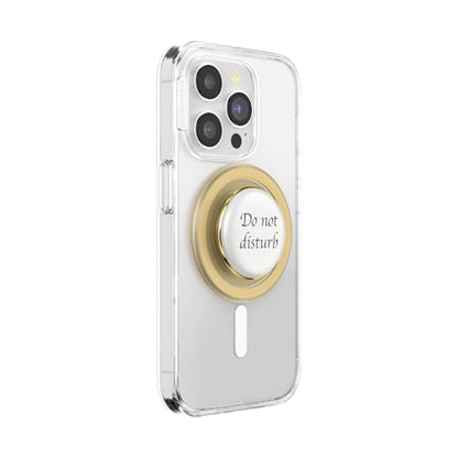PopSockets Phone Grip for MagSafe, Magnetic Holder- Resin DND - color: Do Not Disturb, style: MagSafe
