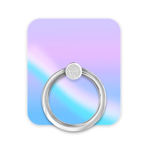 Velvet Caviar Cell Phone Ring Holder - Finger Ring & Stand - Improves Phone Grip Compatible with iPhone, Galaxy and Most Cases (Except Silicone/Leather) - Nebula - color: Nebula