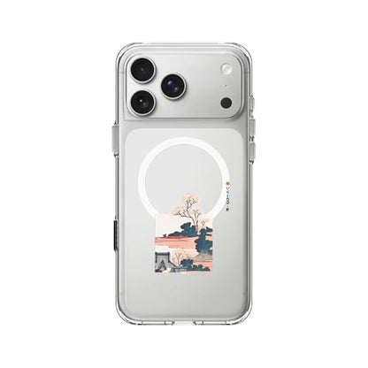 RhinoShield Clear MagSafe Compatible Case for iPhone 17 Pro Max | Godzilla Strong Magnetic, Anti-Yellowing, Transparent, High Clarity, Shockproof, Military Grade Drop Protection - color: Arcadia, size: iPhone 17 Pro Max