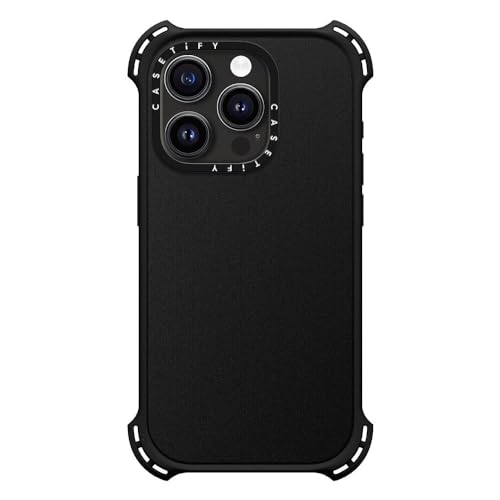 CASETiFY for iPhone 15 Pro Case - Bounce Compatible with MagSafe | Shockproof | 21.3 ft. 6x Military Grade Drop Protection | Matte Black - color: Matte Black, size: Iphone 15 Pro (6.1")