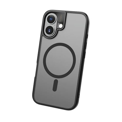 LBT TUFF8 Mag GlideGuard Rugged 8 Foot Military Drop-Tested Case Compatible with iPhone 16/15 / 14 (Smoke Black)