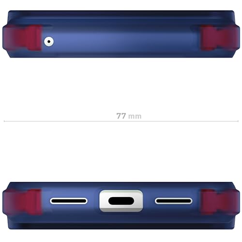 Ghostek Covert Google Pixel 8 Case - Clear Hard Back, Silicone Bumper, Compatible with Wireless Charging, Slim Shockproof Phone Cover (6.2 Inch, Blue) - color: Blue [Limited Edition], size: Pixel 8