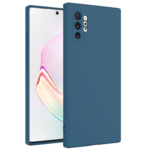 for Samsung Galaxy Note 10 Plus Case Dark Blue, Scratch Resistant with Soft Touch, Slim Thin Phone Cover for Samsung Galaxy Note 10 Plus - color: Dark Blue, size: Note 10 Plus