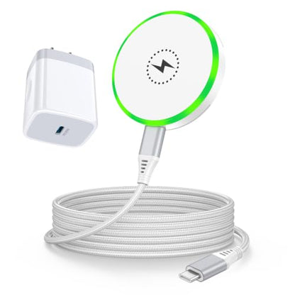 Super Fast Wireless Charger Pad Magnetic Charger for Samsung Galaxy S26 25W - color: White