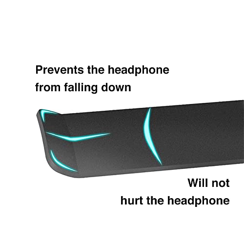 Aluminum Under-Desk Headphone Hanger with Strong Adhesive (1 Pack, Pink) - color: Pink