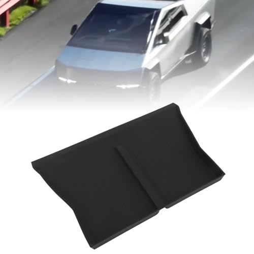 Center Console Wireless Charging Mat - Easy Clean Antislip Silicone Pad for Safe Phone Charging (Black W240004607) - color: Black W240004607