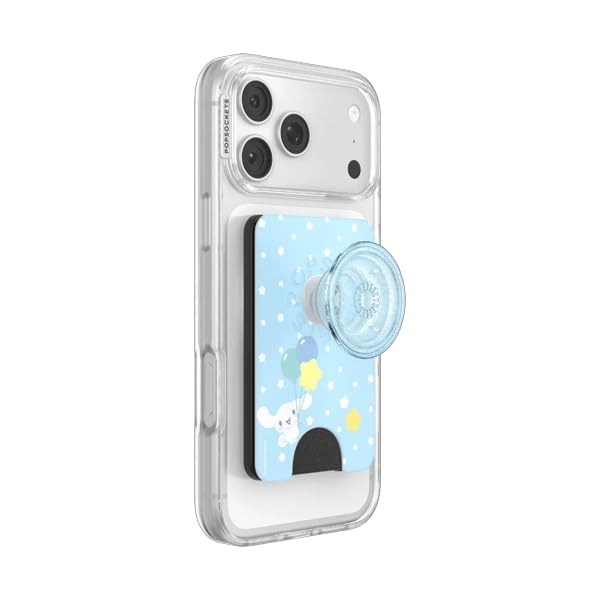 PopSockets Phone Wallet for MagSafe, Phone Card Holder with Grip, Hello Kitty - Cinnamoroll - color: Cinnamoroll, style: MagSafe Wallet