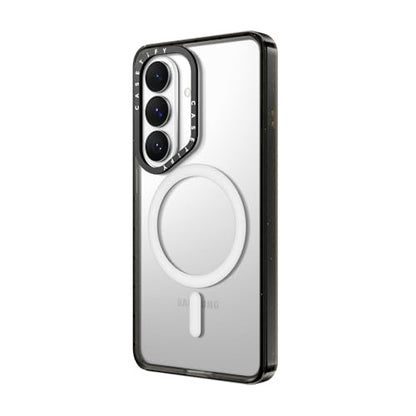 CASETiFY for Galaxy S26 Case - Impact Magnetic Clear Black | Wireless charging and MagSafe compatible | 8.2 ft. 4x Military Grade Drop Protection | Black - color: Clear Black, size: Galaxy S26 (6.3")