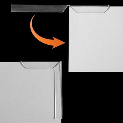 Rubber Edge Trim, 3mm Thickness U Channel Edge Protector Flexible Proof