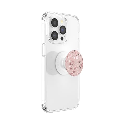 PopSockets Adhesive Phone Grip, Holder- Terrazo Clay - color: Terrazo Clay, style: Adhesive