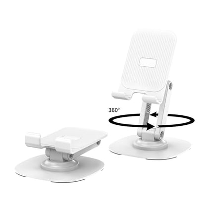 360° Rotating Cell Phone Stand for Desk (K69-White) - size: K69-White