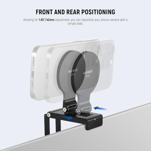 NEEWER SP08 Continuity Camera Mount for Desktop Monitor, Magnetic Tri Fold - style: SP08