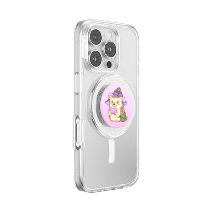 PopSockets Phone Grip for MagSafe, Magnetic Holder- Hedgie P. Bloom - color: Hedgie P. Bloom, style: MagSafe