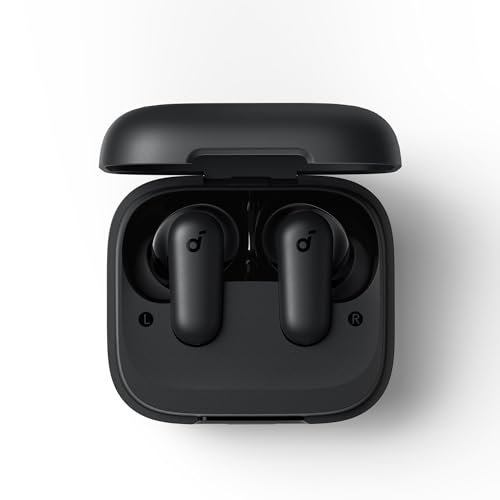Soundcore P30i by Anker Noise Cancelling Earbuds, Hands-Free Viewing - color: Black