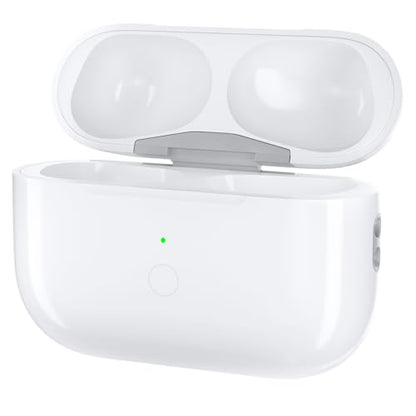 Compatible for AirPods Pro 1st 2nd Gen Wireless Charging Case, L Charging Port Replacement for Airpod Pro 2 Charging Case with Bluetooth Pairing Sync Button - size: 2.39"(Pro 2 Case-L)